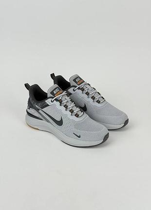 Мужские кроссовки nike air zoom winflo light grey 3