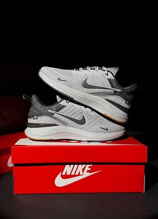 Мужские кроссовки nike air zoom winflo light grey 6
