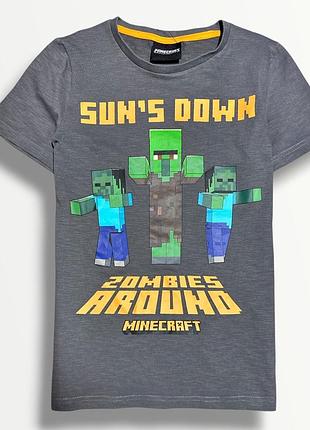 Tu футболка minecraft на хлопчика 11 років