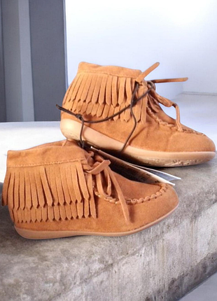 Черевички для дівчинки kiabi p. 24