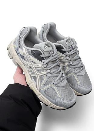 Кросівки asics gel kahana 8 світло-сірі (унісекс)