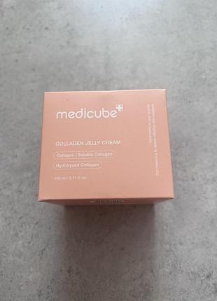 Medicube collagen jelly cream, 110 мл - желейный крем с коллагеном для увлажнения и упругости (glass skin эффект)