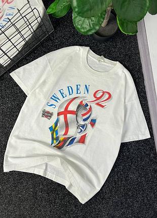 Футболка carling sweden 1992 vintage
