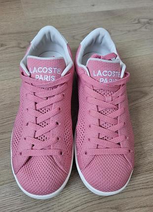 Кроссовки lacoste 39.5 размер 24,6мм