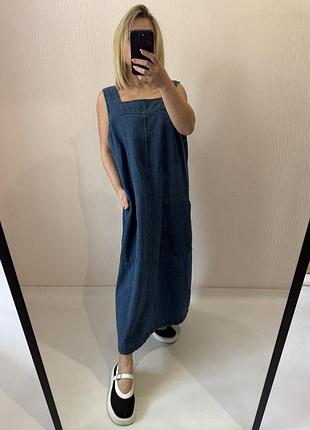 Джинсовий сарафан