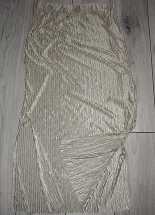 Юбка длинная жатка