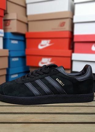 Чоловічі кросівки adidas gazelle чорні