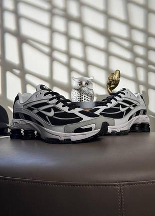 💎мужские кроссовки nike shox ride 2 sp white black