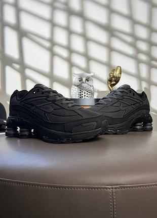 💎мужские кроссовки nike shox ride 2 sp dark grey black