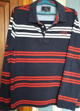 Blue harbour 
talored fit
xxl
мужской хлопковый лонгслив 
100% бавовна 
производитель пакистана
очень хорошее состояние
( на левом рукаве небольшой нюанс)