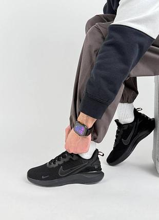 Мужские кроссовки nike air zoom winflo all black 2