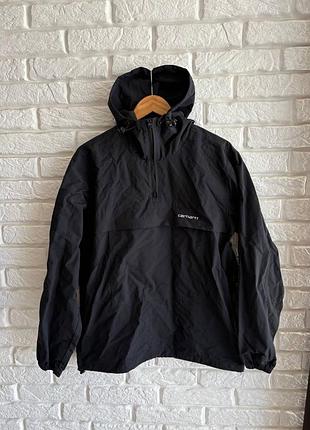 Нейлоновий анорак куртка carhartt windbreaker pullover