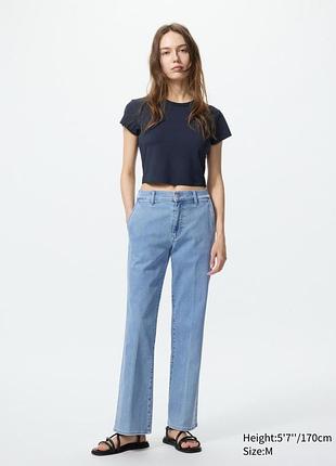 Жіночі джинси кльош uniqlo