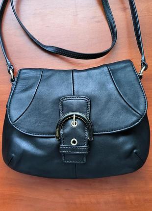 Сумка шкіряна coach