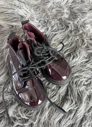 Лакові ботіночки zara 3