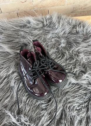 Лакові ботіночки zara 6