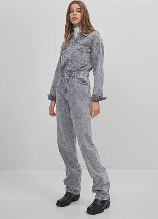 Комбенізон джинсовий bershka