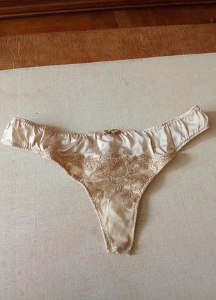 Трусики шелковые intimissimi натуральный шелк