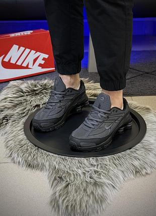 Кроссовки nike shox ride 2 sp, темно серые