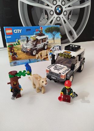 Lego city внедорожник для сафари 60267 оригинал. 168 деталей.