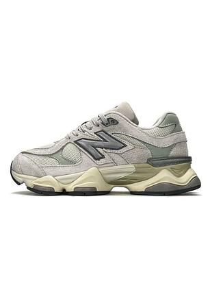 Жіночі кросівки new balance 9060 light grey mint