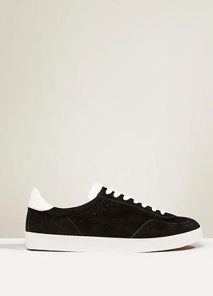 Кожаные кеды zara 37