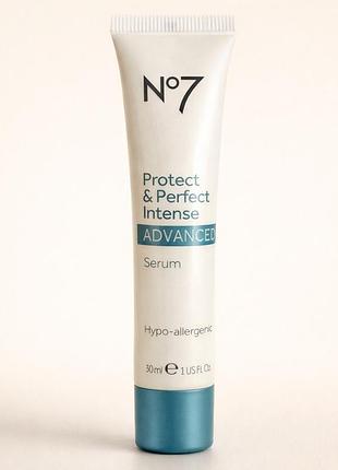 Антивікова сироватка no7 protect & perfect intense advanced serum 30 мл, uk