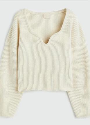 Жіночій вовняний светр h&m wool якісний светр з 100% натуральної вовни