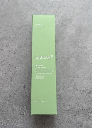 Medicube exosome cica cream, 50 мл - успокаивающий крем с центеллой для восстановления и увлажнения кожи