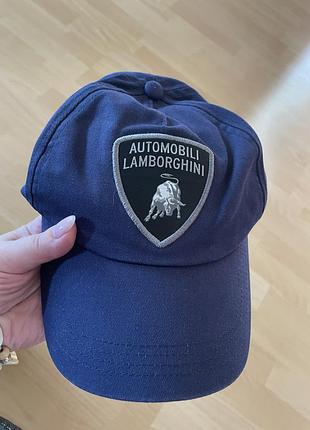 Синя бейсболка з офіційної колекції аксесуарів automobili lamborghini