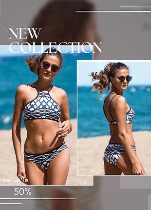 Купальник роздільний принт seafolly