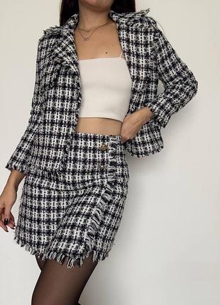Костюм жіночий твід river island