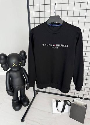 Мужской свитшот tommy hilfiger black