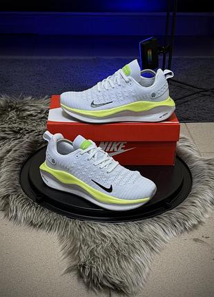Кроссовки nike react x infinity run 4, белые 2