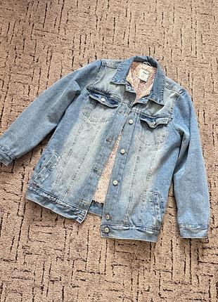 Утеплённая джинсовая курточка denim co