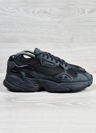 Жіночі чорні спортивні кросівки adidas falcon оригінал, розмір 38 2/3