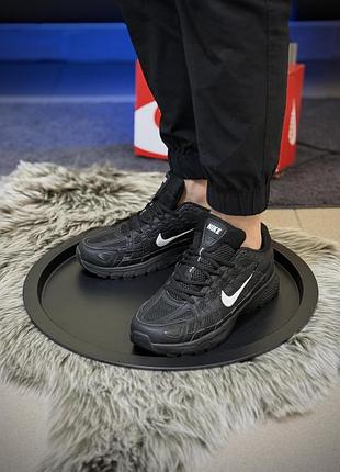 Кроссовки nike p-6000 reflective t, черные