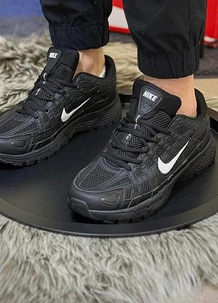 Кроссовки nike p-6000 reflective t, черные