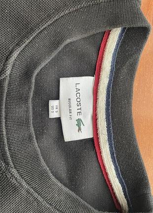 Lacoste світшот чорний 3