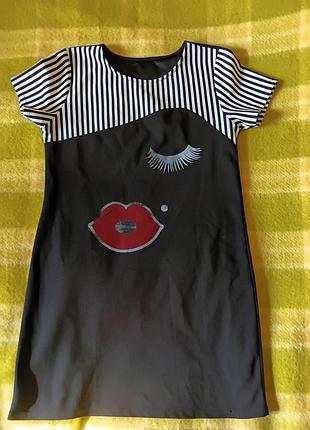 Сукня з принтом