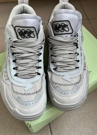 Кроссовки premium! off white odsy 1000 grey