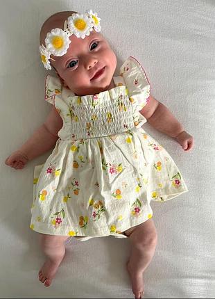 Сукня-боді primark baby (нові з бірками) розмір 50,56 та 74