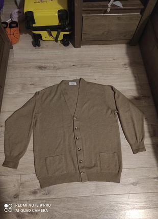 Шерстяний кардіган lyle & scott оригінал 100%