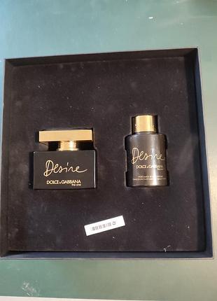 Dolce gabbana the one desire парфумированная вода оригинал