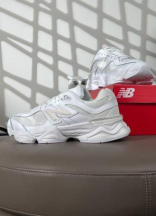 Мужские кроссовки new balance 9060 white