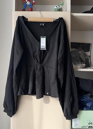 Трендовая блуза vero moda с широким рукавом, летучая мышь