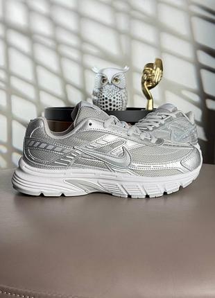🌺женские кроссовки nike initiator silver white