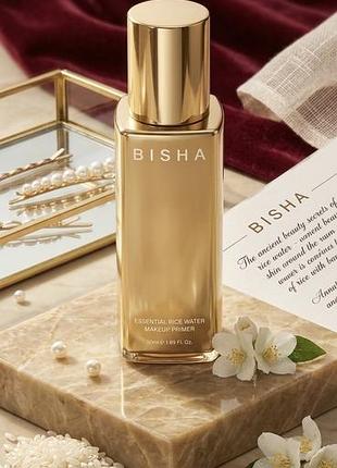 Bisha essential rice water makeup primer — праймер для макіяжу з рисовою водою, 50 мл