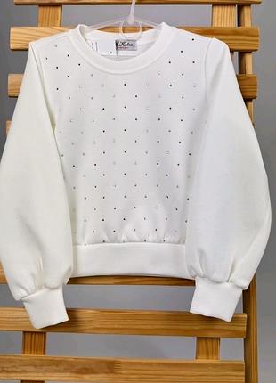 Красивая кофта джемпер для девочки 2