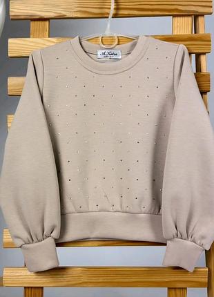 Красивая кофта джемпер для девочки 3